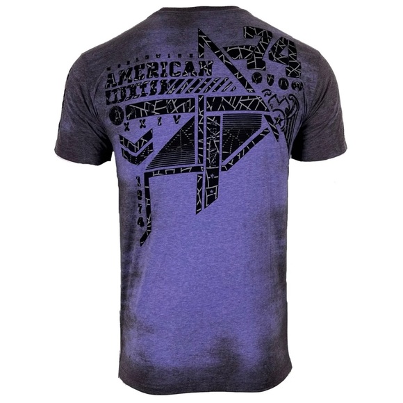 AMERICAN FIGHTER Men's T-shirt ARKPORT Multicolor Athletic XS-4XL - Picture 2 of 12